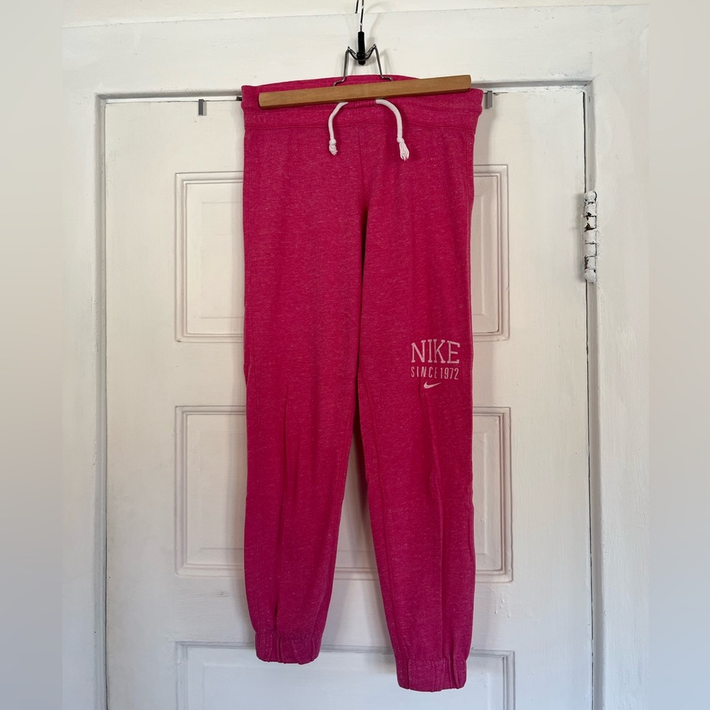 Nike Pink Jogger Pants